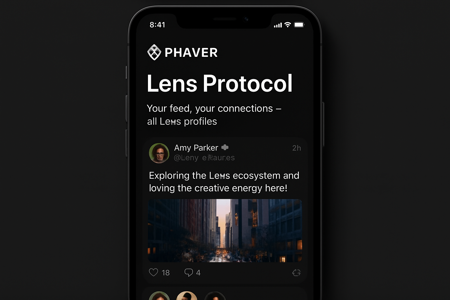 Phaver Lens Protocol mobile app