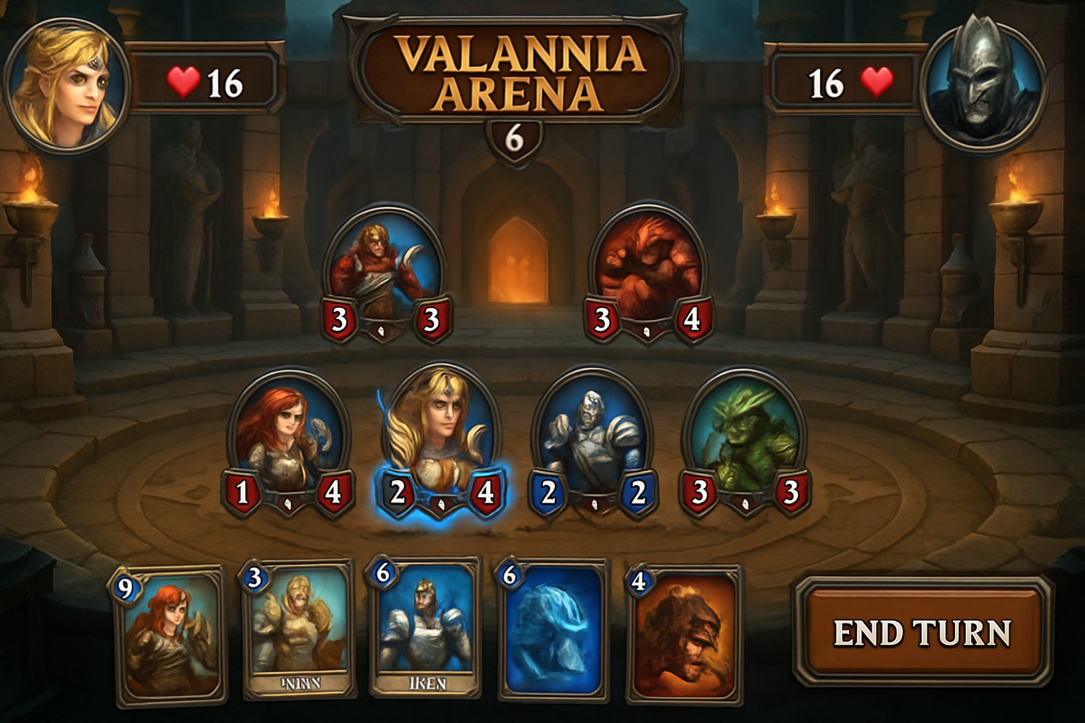 Valannia Arena gameplay screenshot
