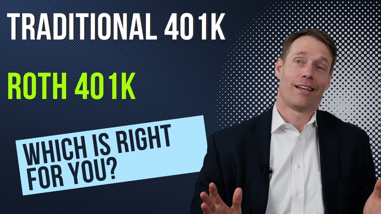 Roth 401(k) vs Traditional 401(k) comparison chart