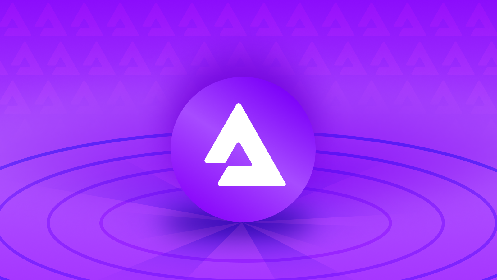 Audius logo decentralized music platform