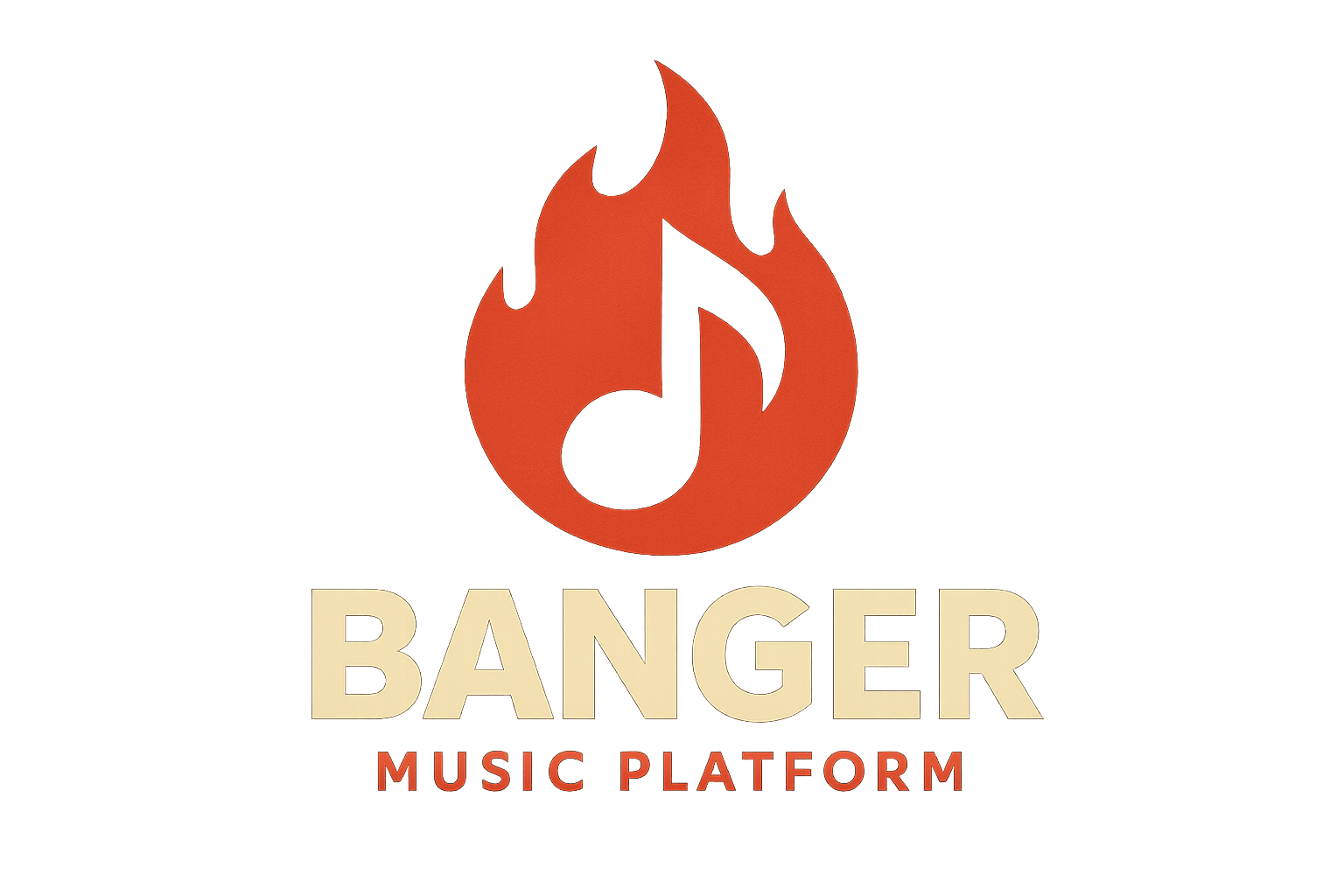 Banger music platform logo