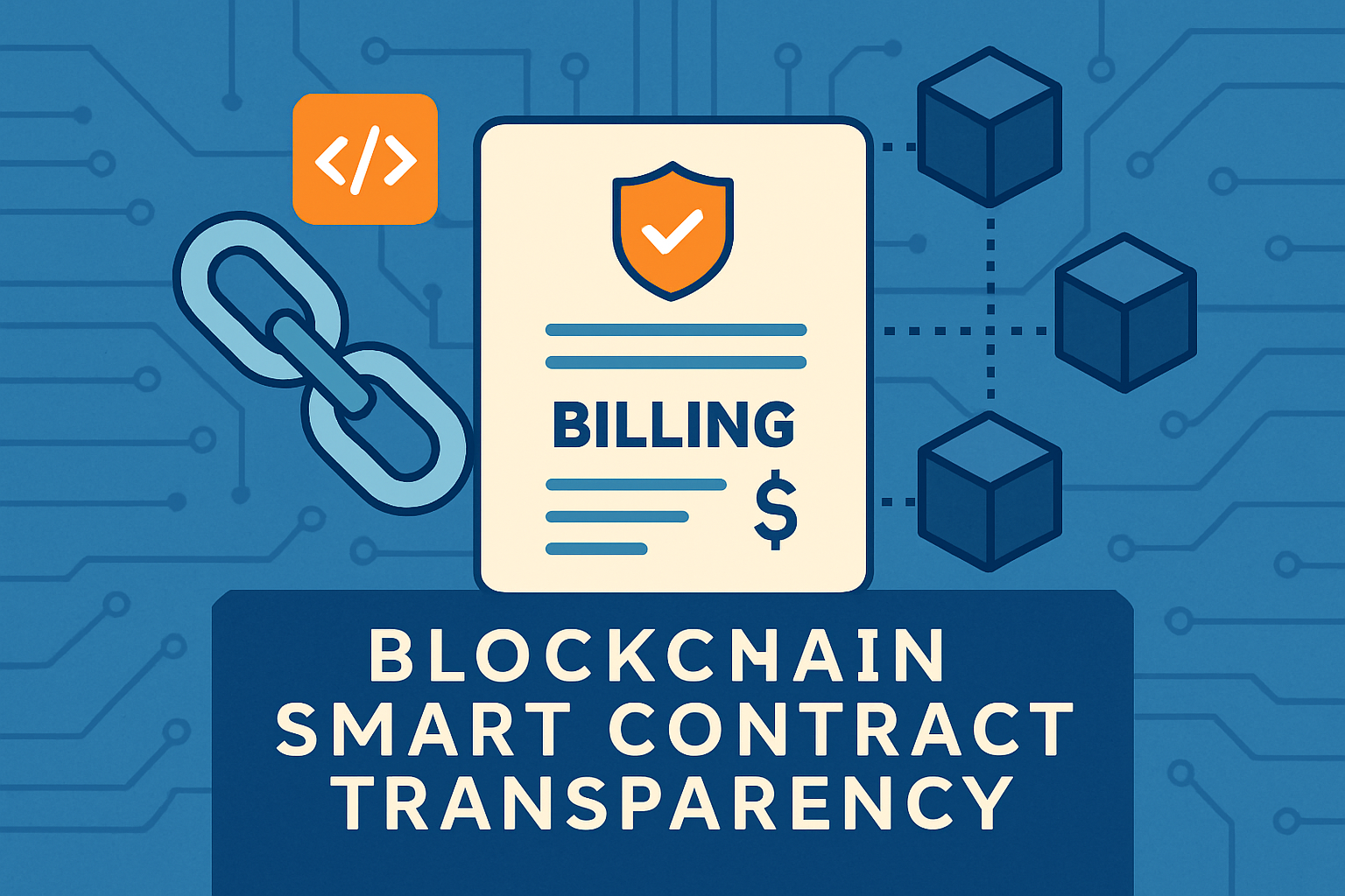 blockchain smart contract transparency billing