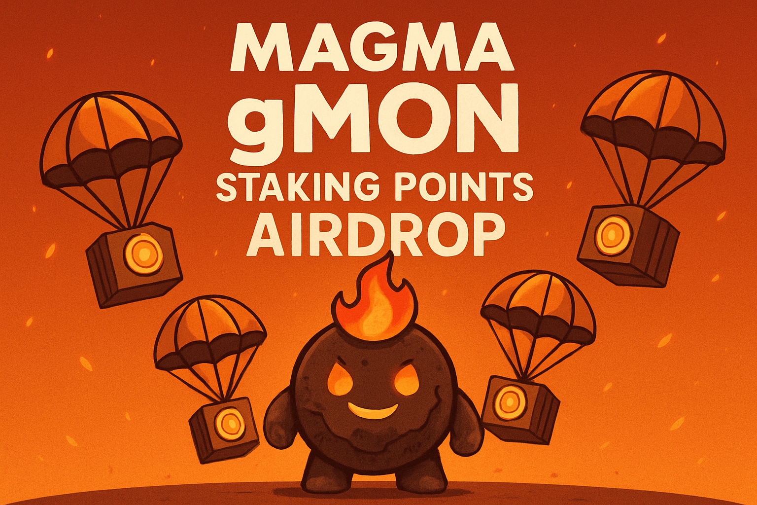 Magma gMON staking points airdrop