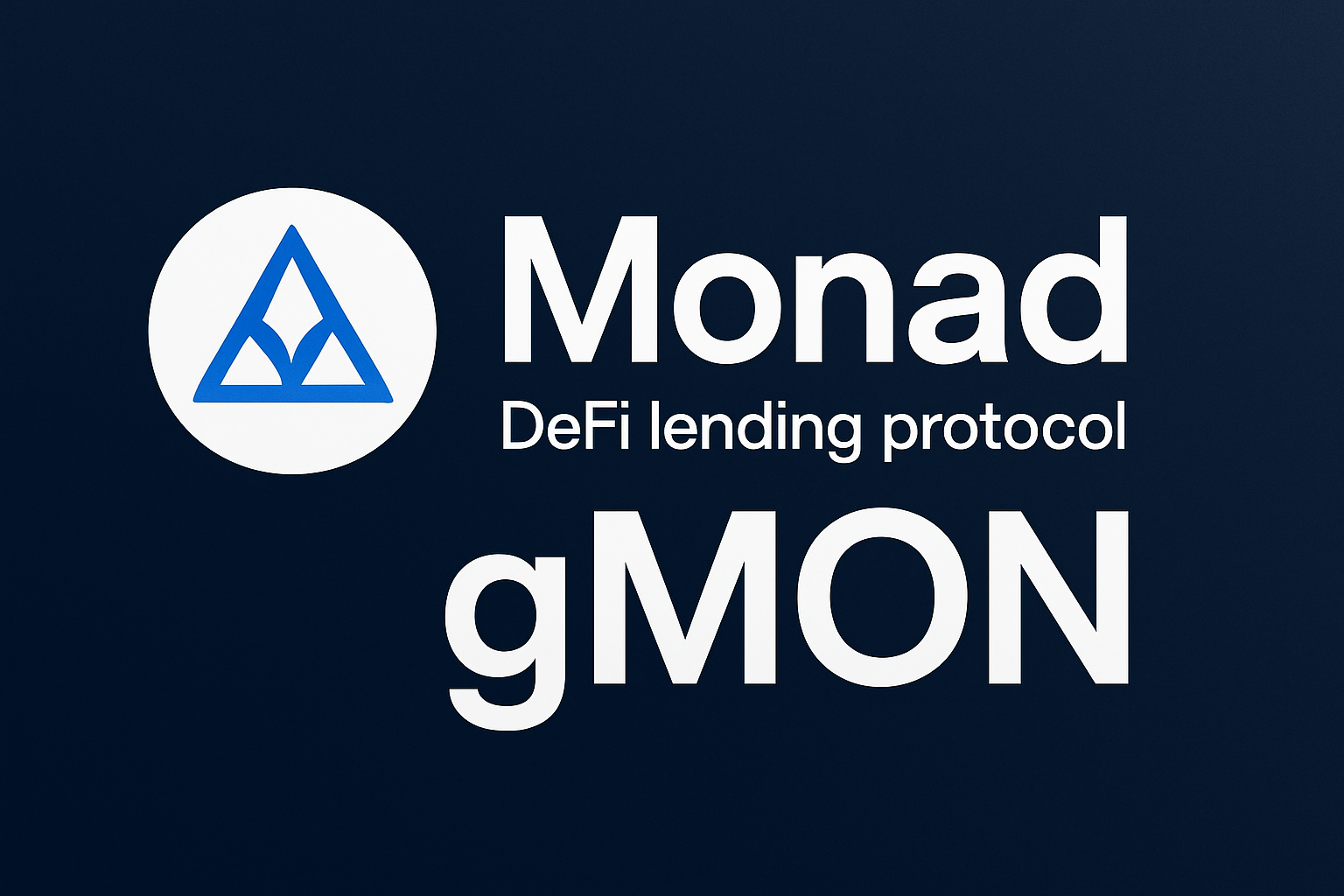 Monad DeFi lending protocol gMON