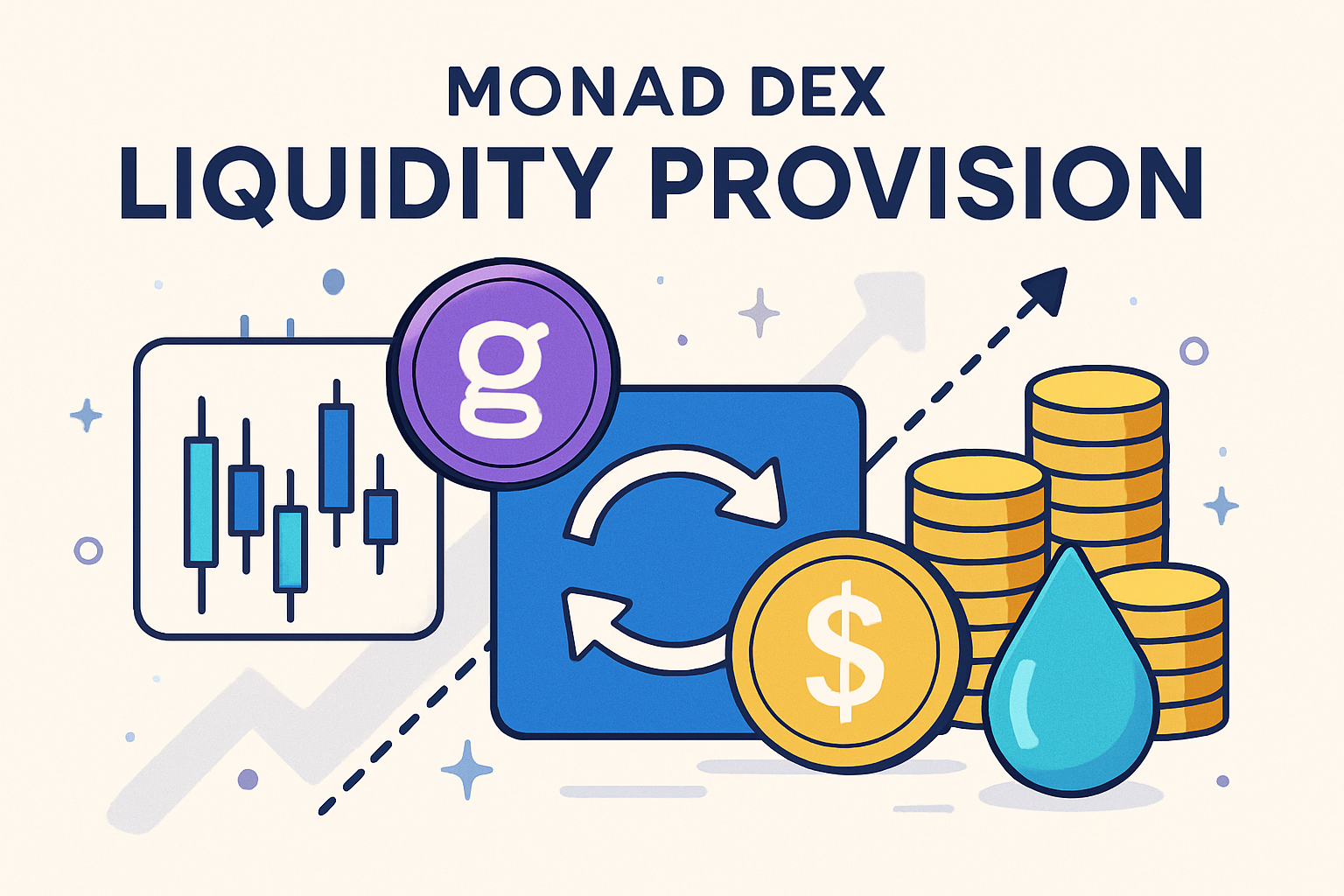 Monad DEX liquidity provision gMON