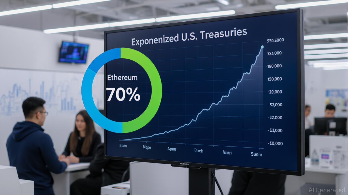 tokenized U.S. Treasuries market growth chart