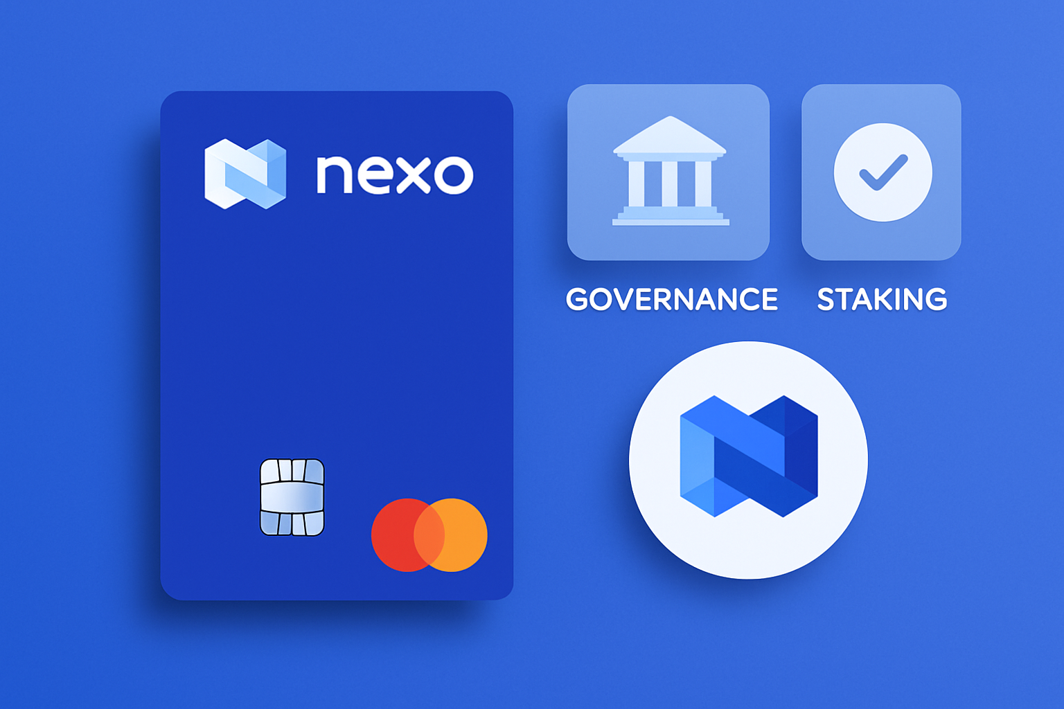 Nexo Card NEXO staking governance