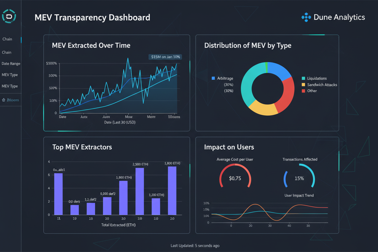 Dune Analytics MEV dashboard transparency