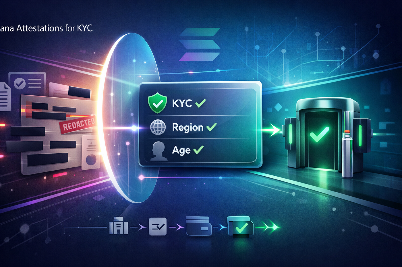Solana attestation reusable credentials icon