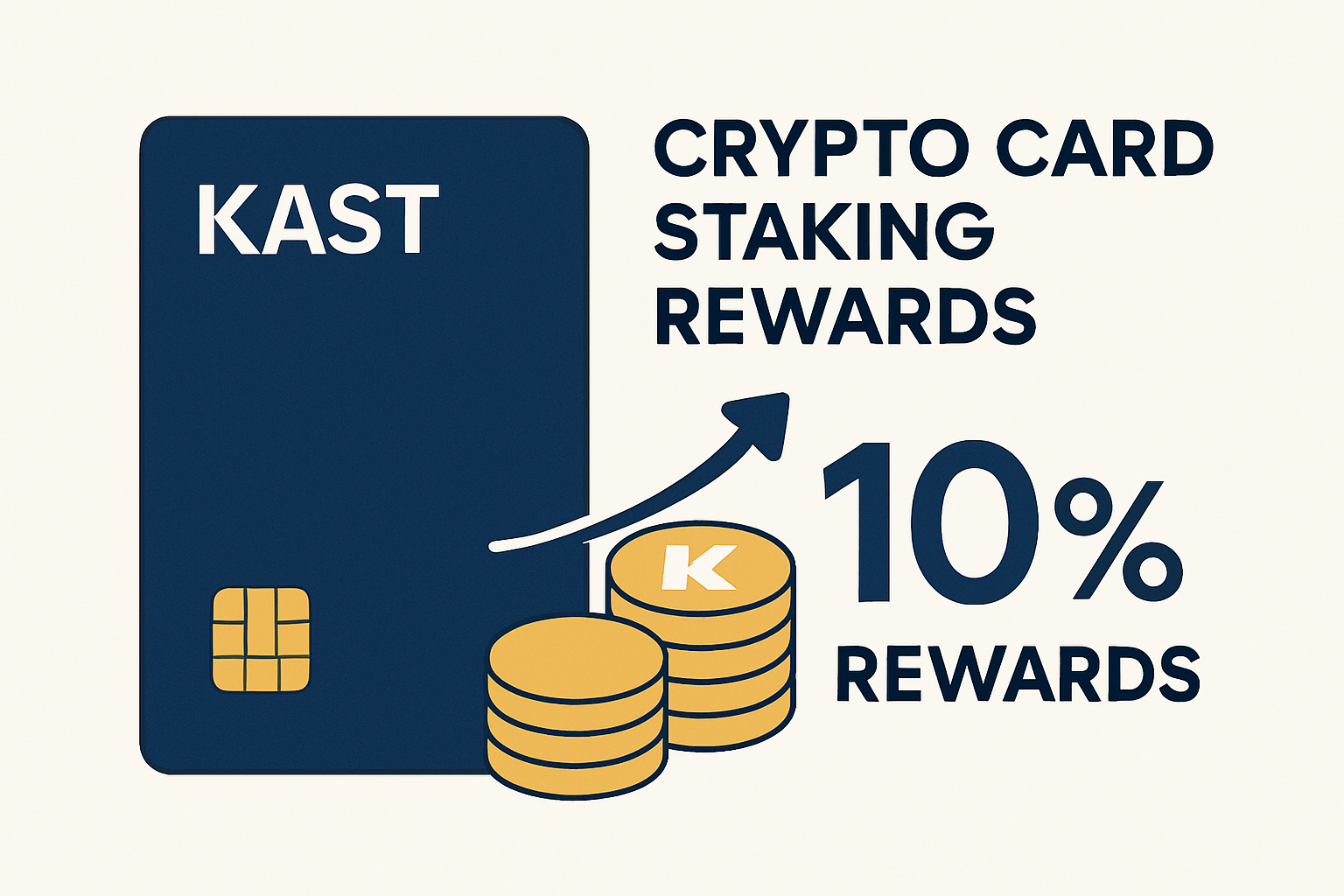 KAST crypto card staking rewards