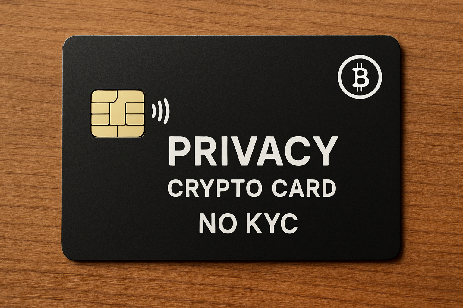 privacy crypto card no KYC