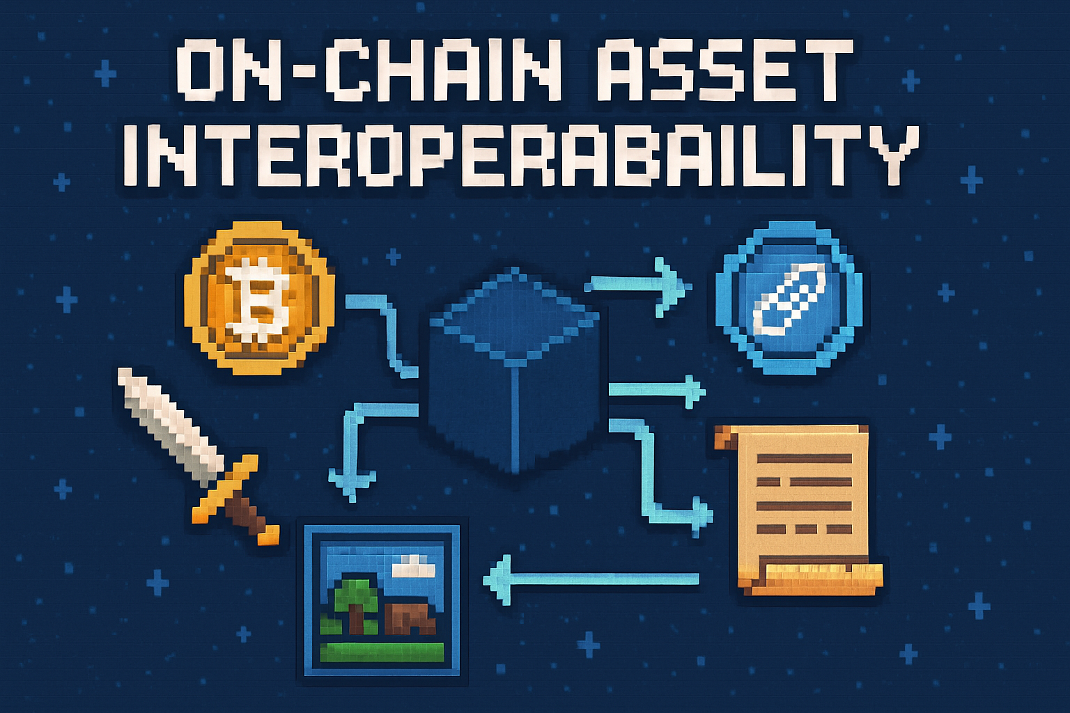 PixeLAW on-chain asset interoperability