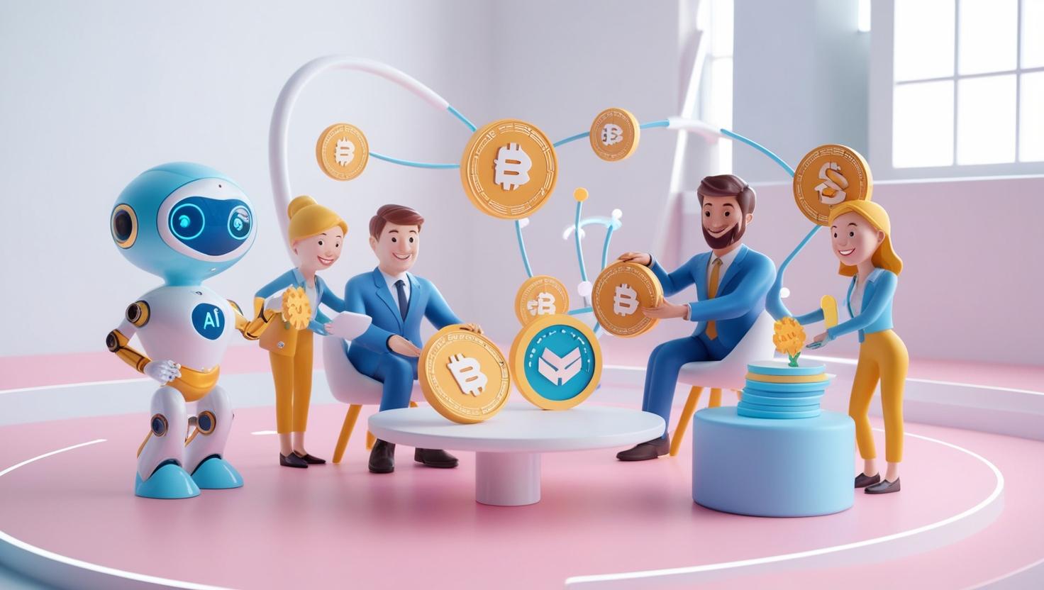 Everyday user accessing DeFi yield via AI agent