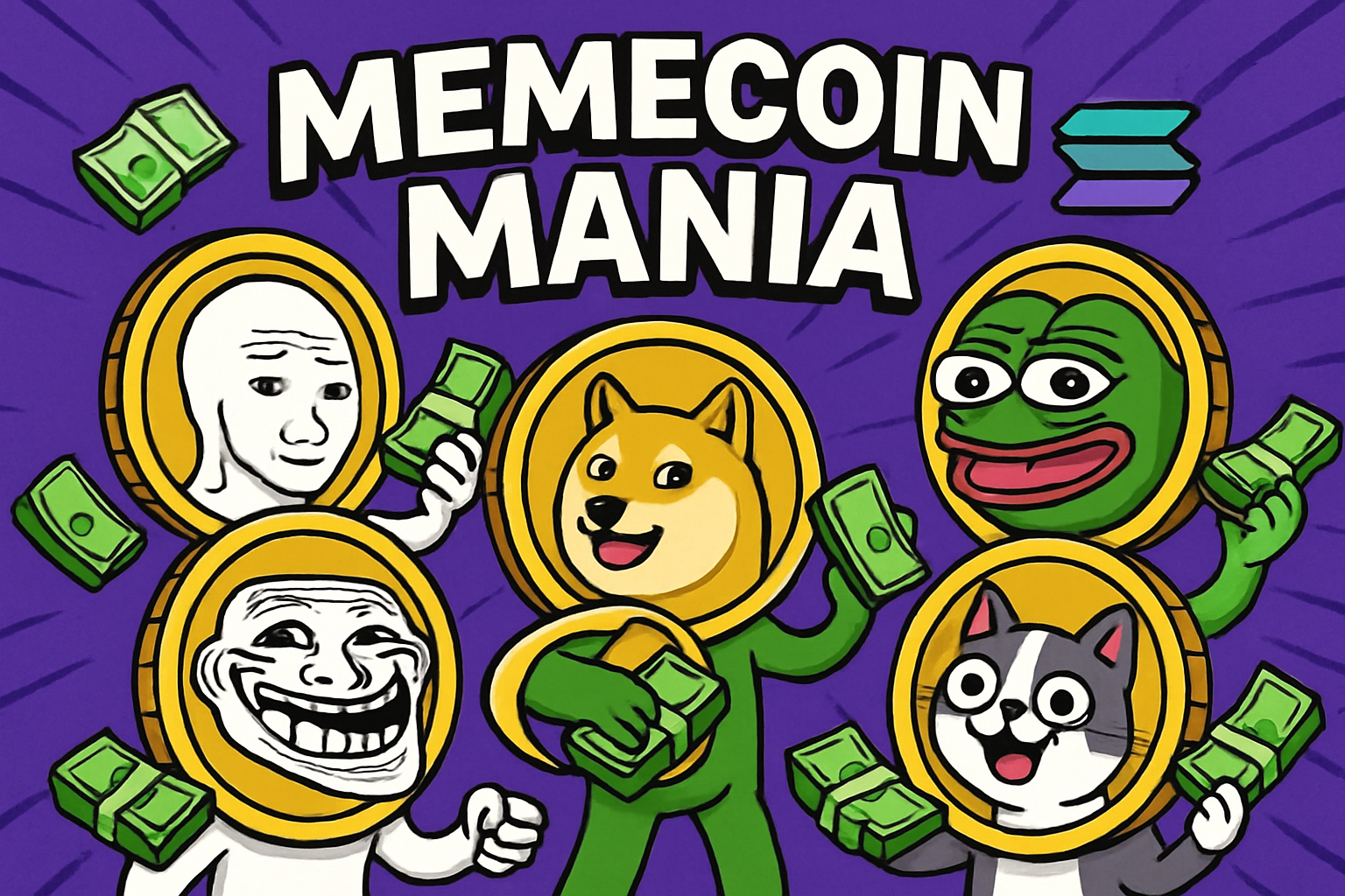 Memecoin Mania Solana