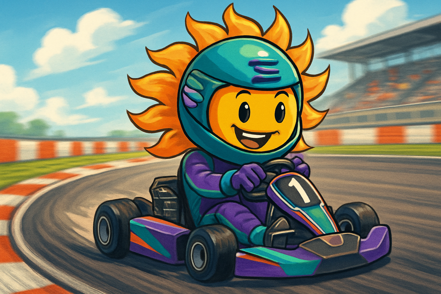 Sol Kart Solana racing