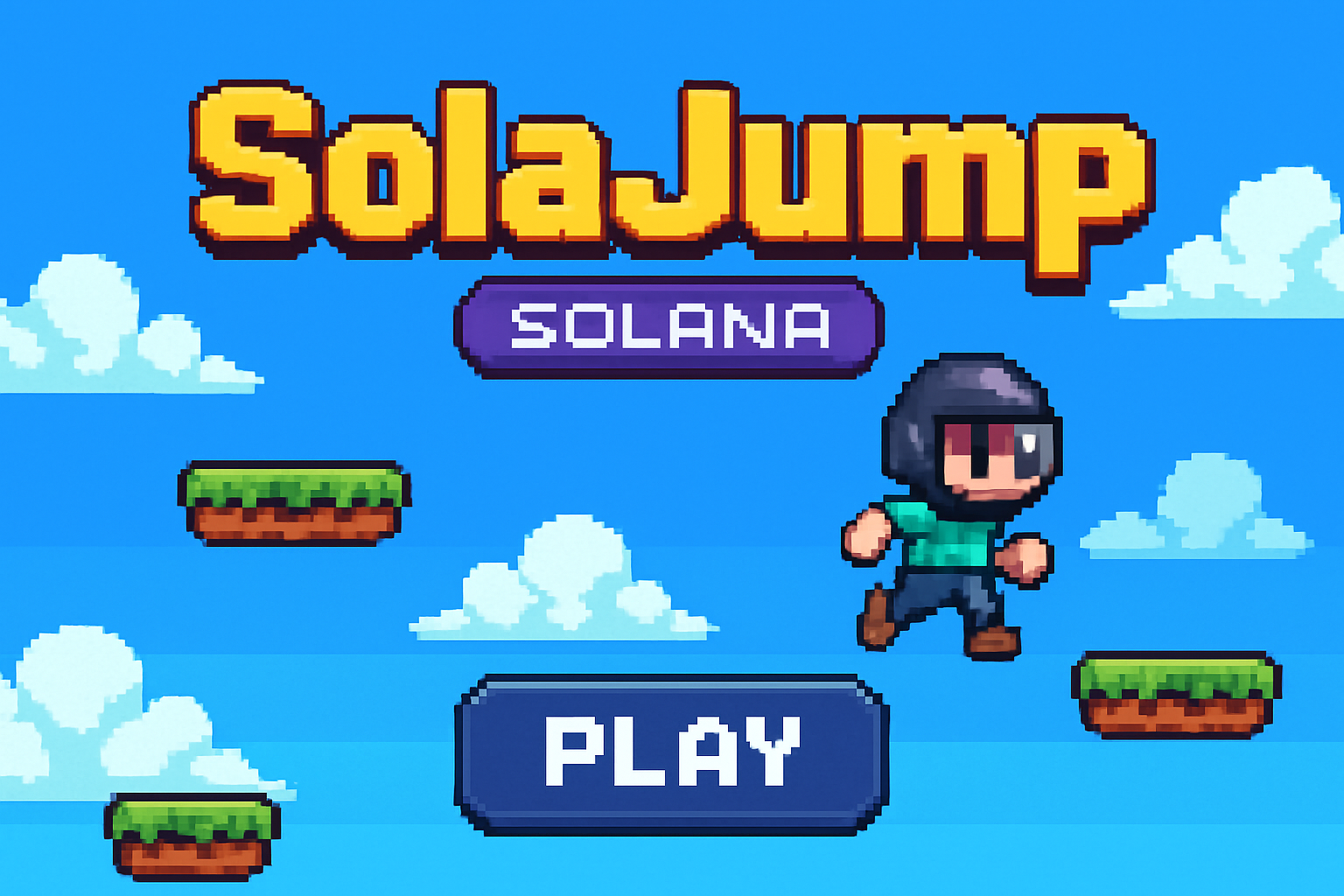 SolaJump Solana jumper game