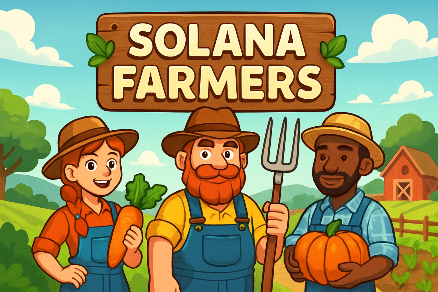 Solana Farmers game