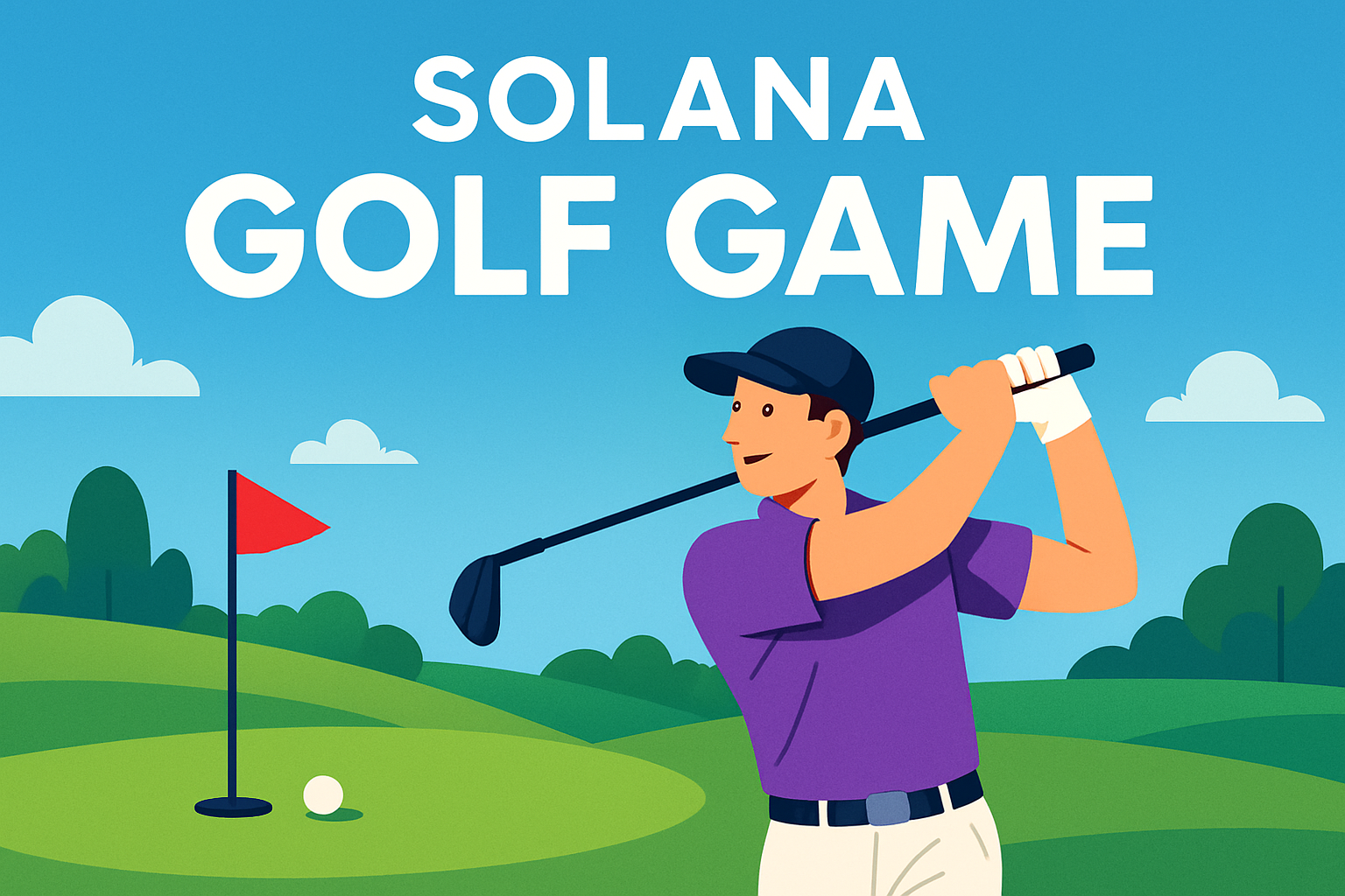 Titled Solana golf game
