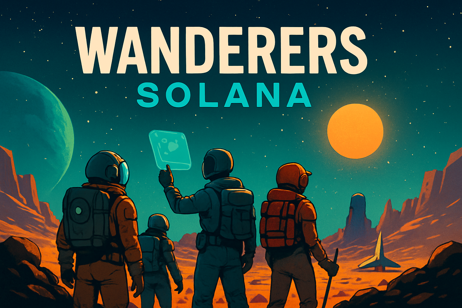 Wanderers Solana exploration game