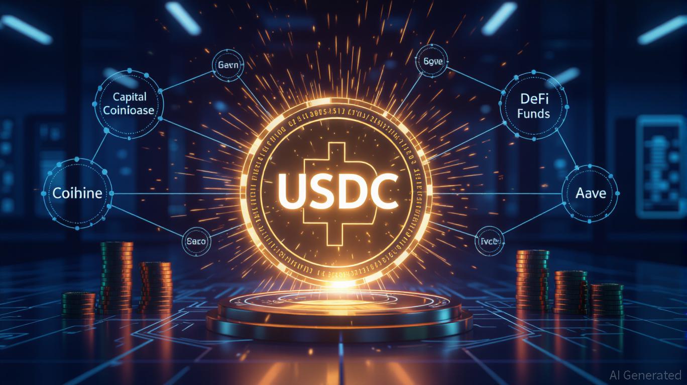 USDC DeFi integration on Base blockchain