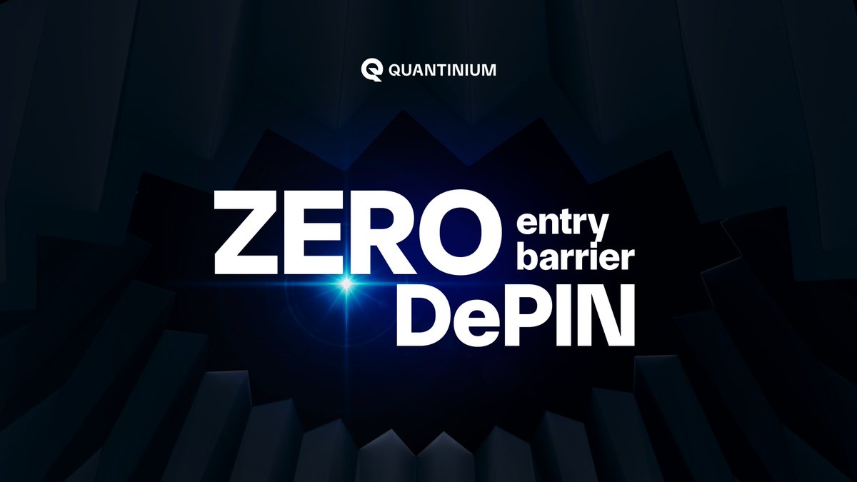 Quantinium QTI token rewards Wi-Fi router