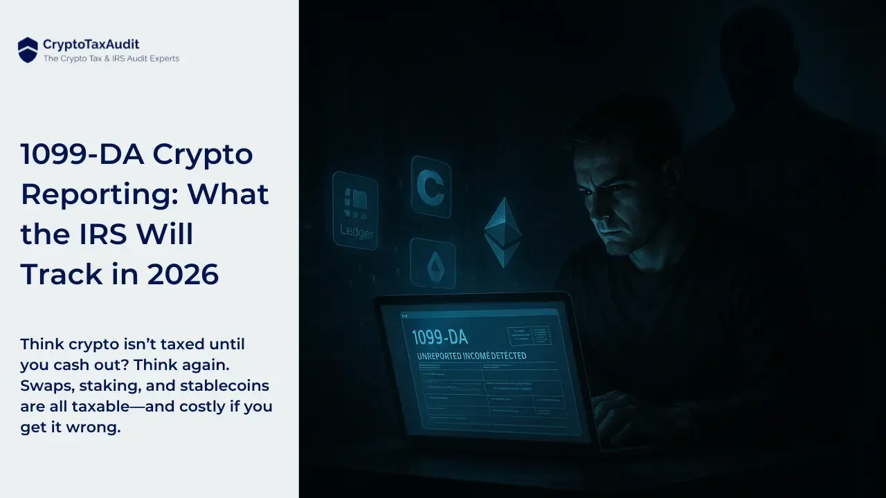 Tax form with crypto loan shield