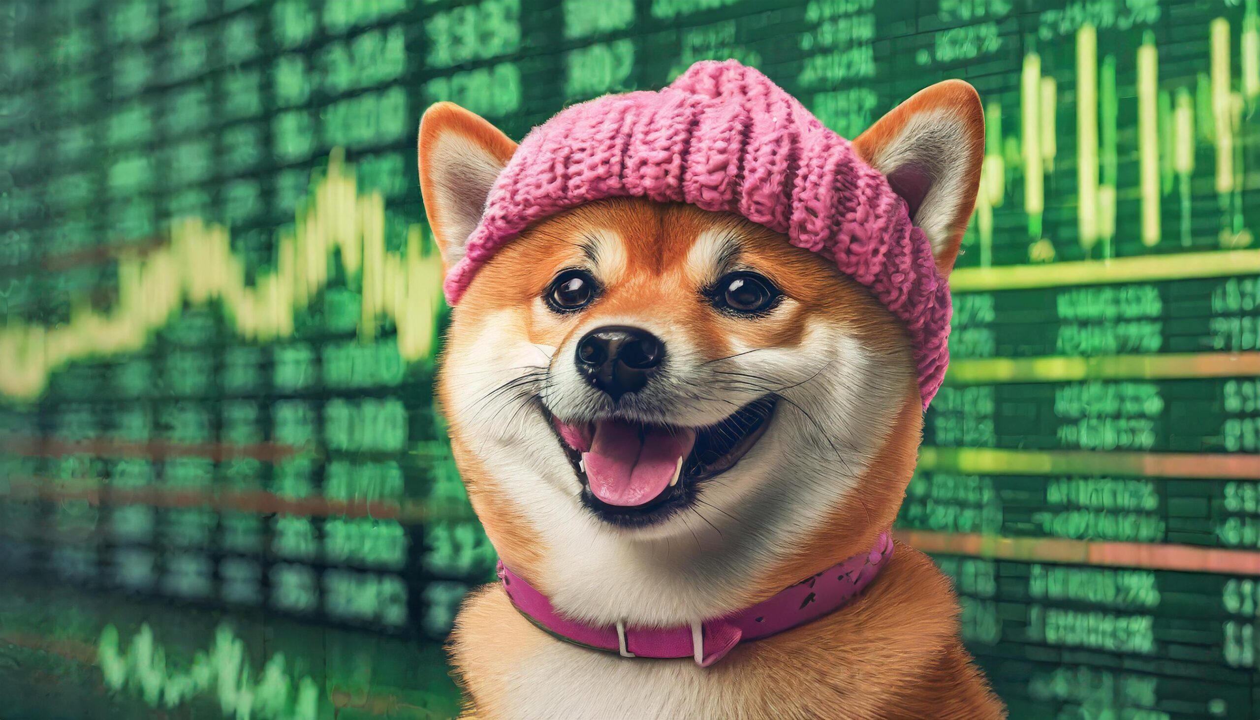 Dogwifhat WIF Solana meme coin logo