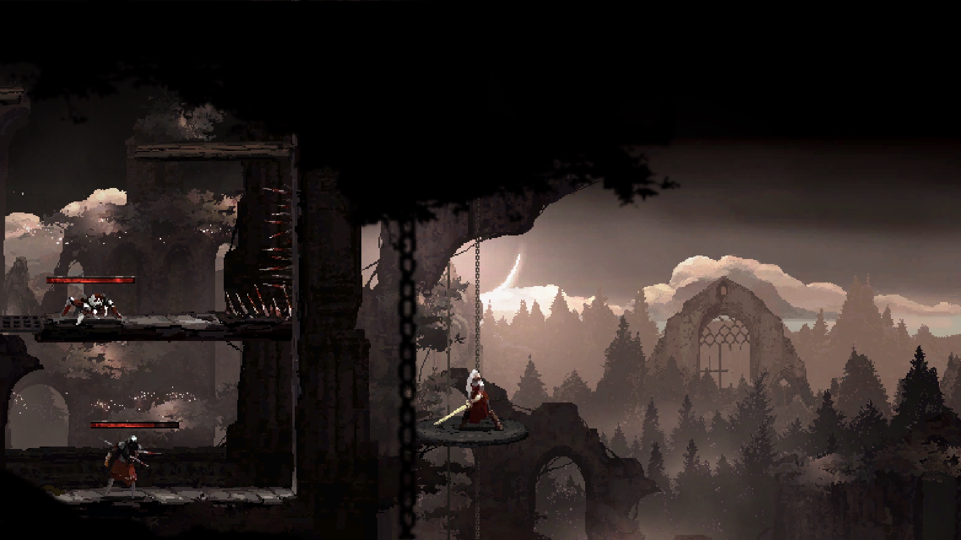 Moonscars game pixel art