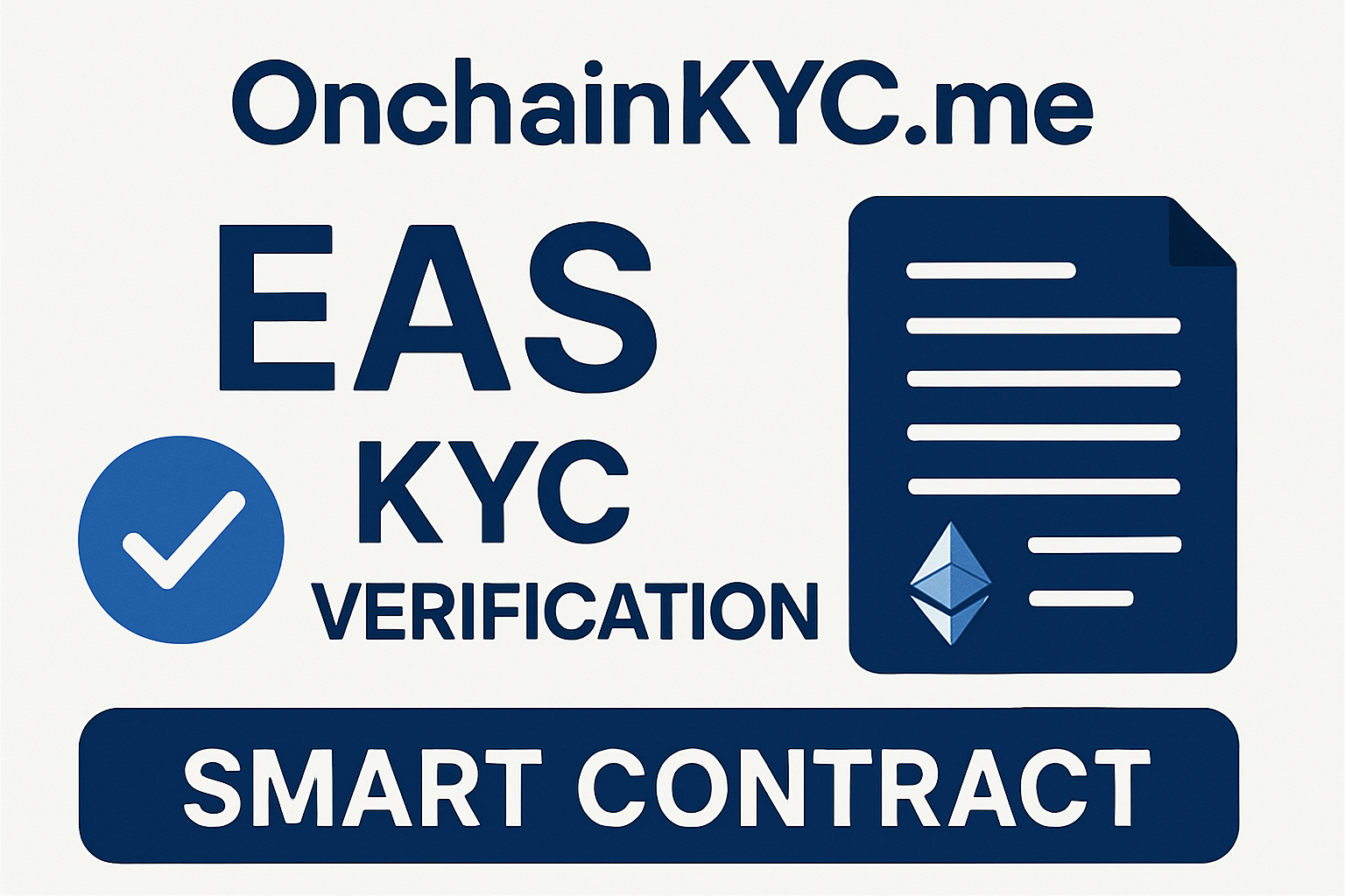 OnchainKYCe.me EAS smart contract KYC verification