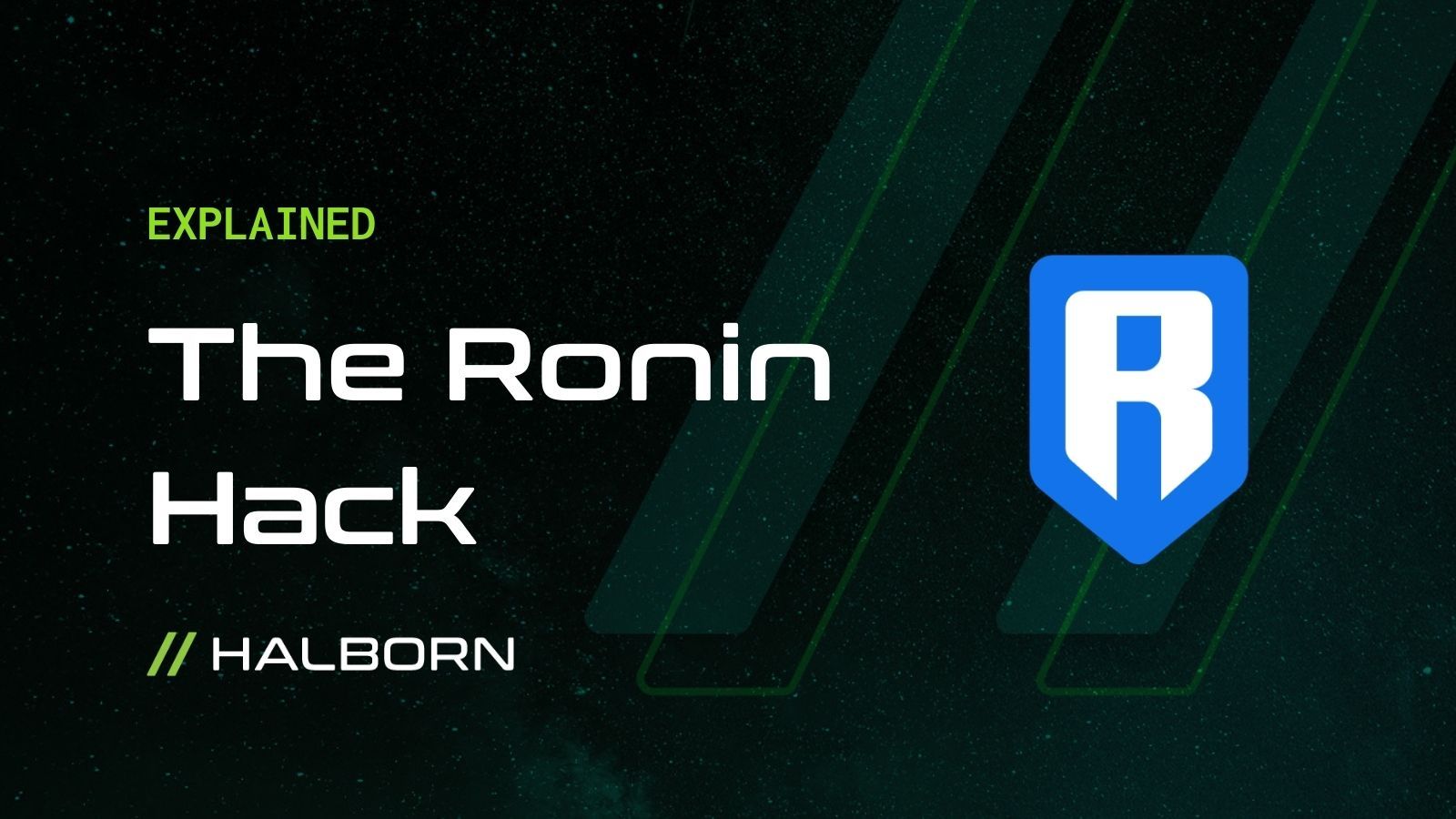 Ronin Bridge hack validator compromise