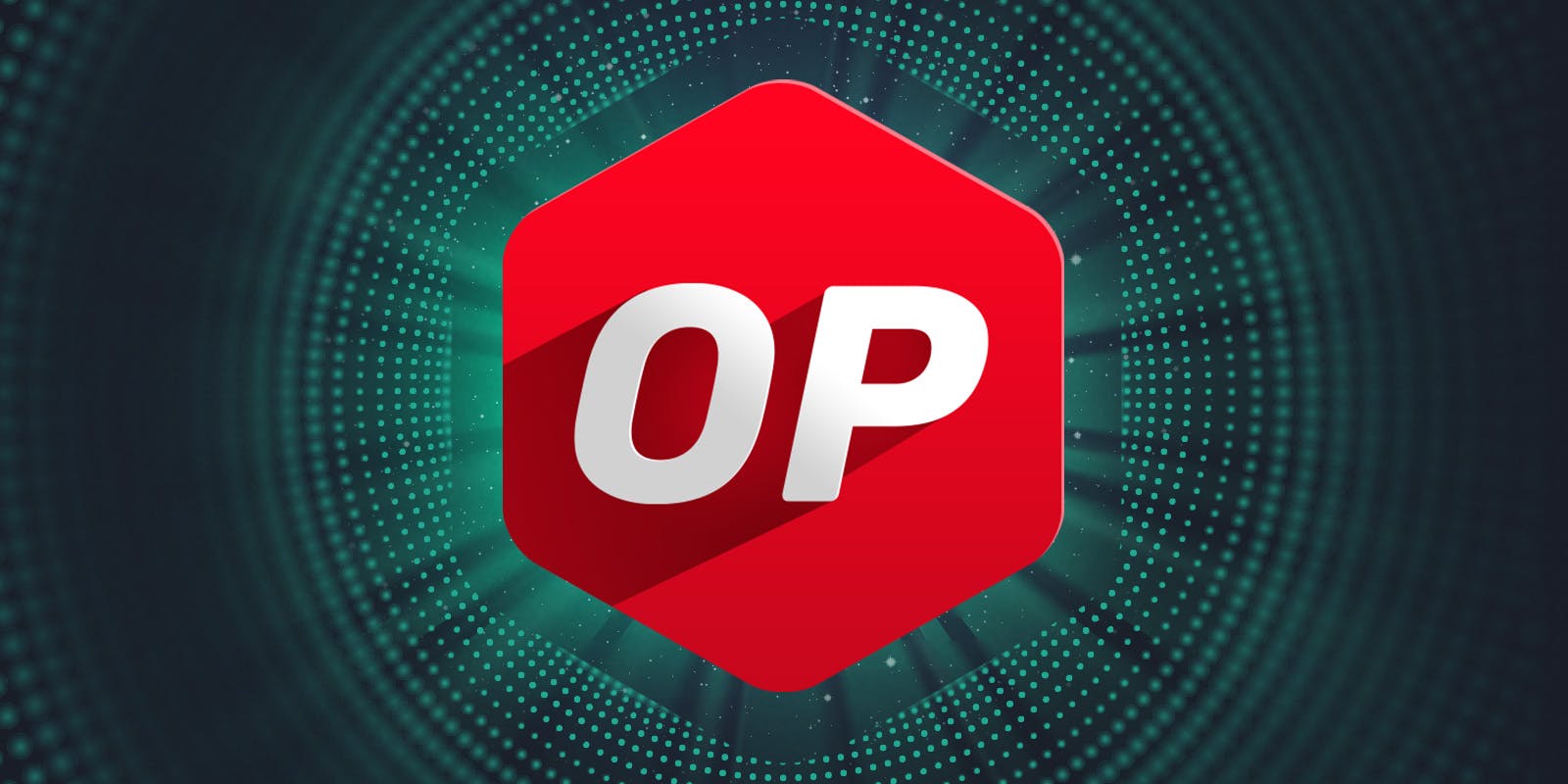 Optimism OP logo