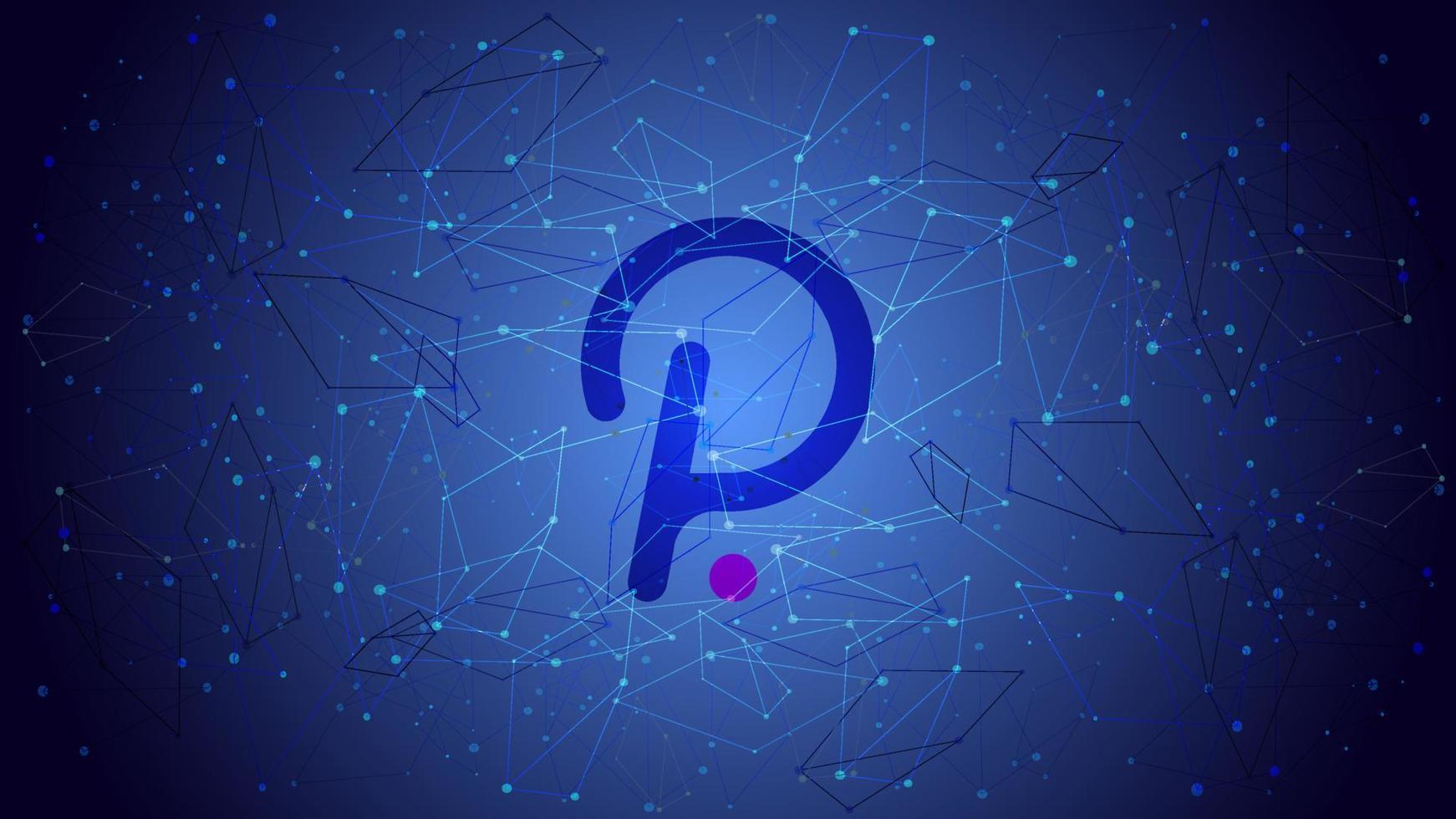 Polkadot DOT logo