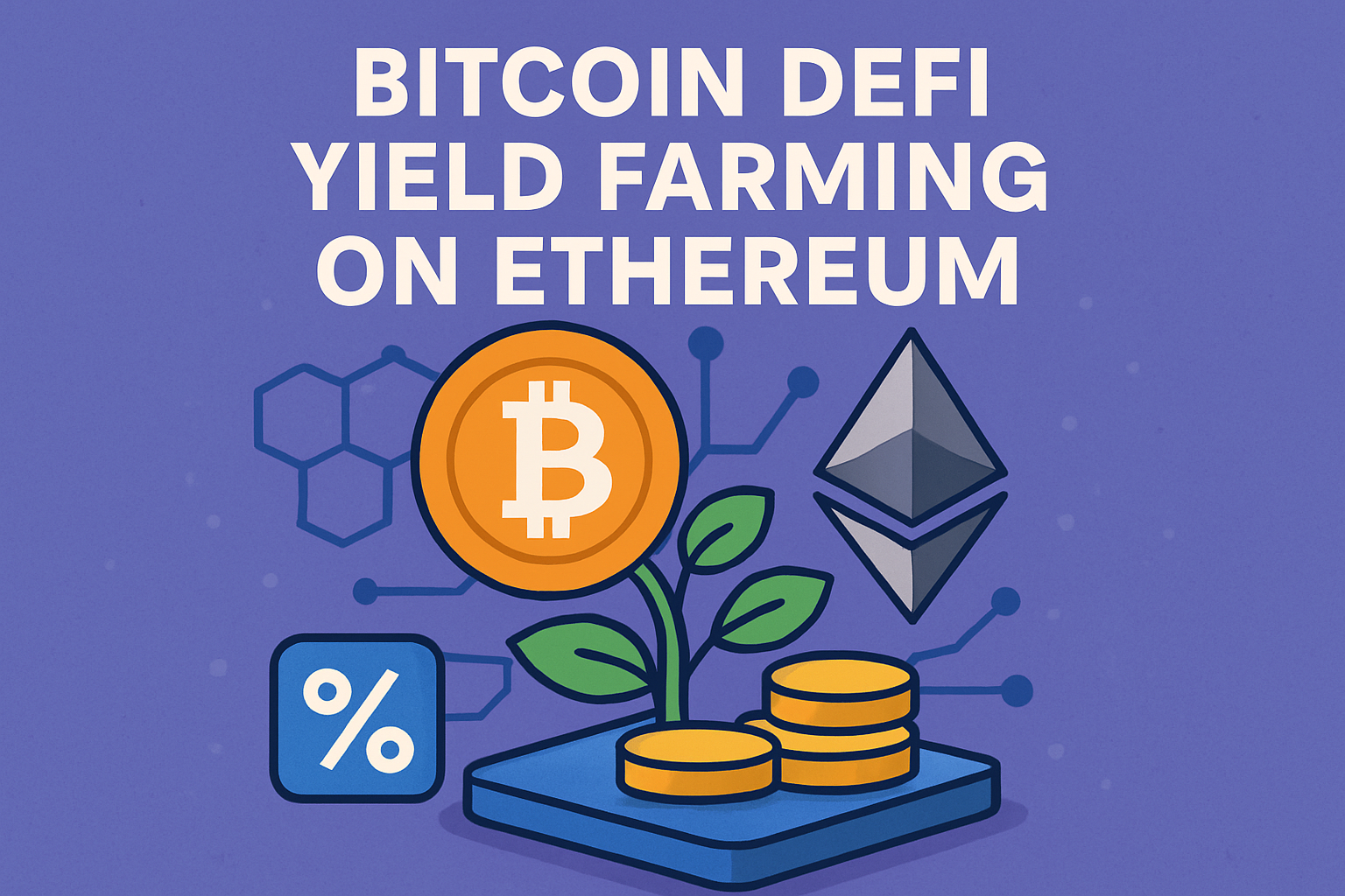Bitcoin DeFi yield farming on Ethereum