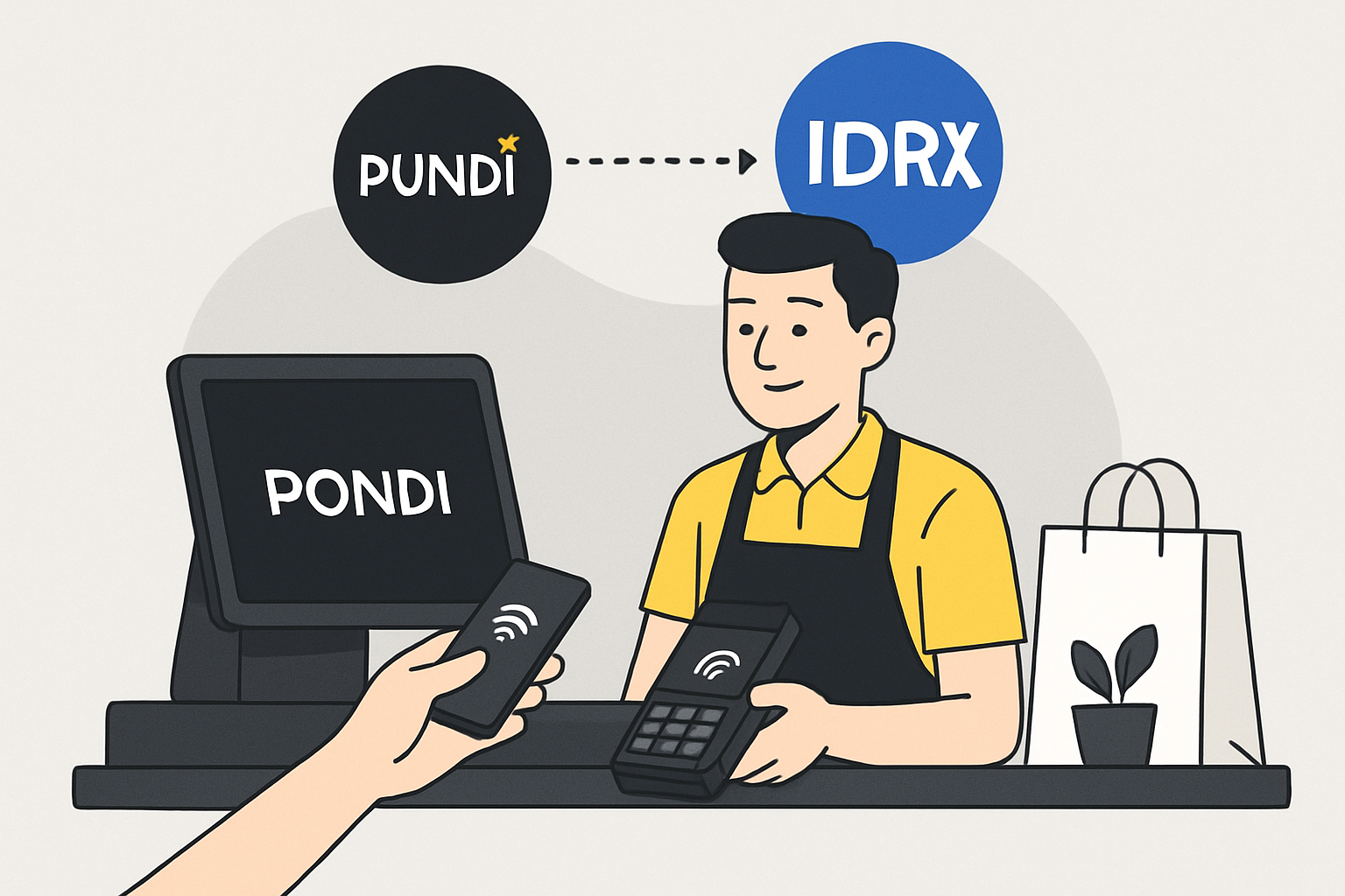 Pundi X IDRX merchant integration