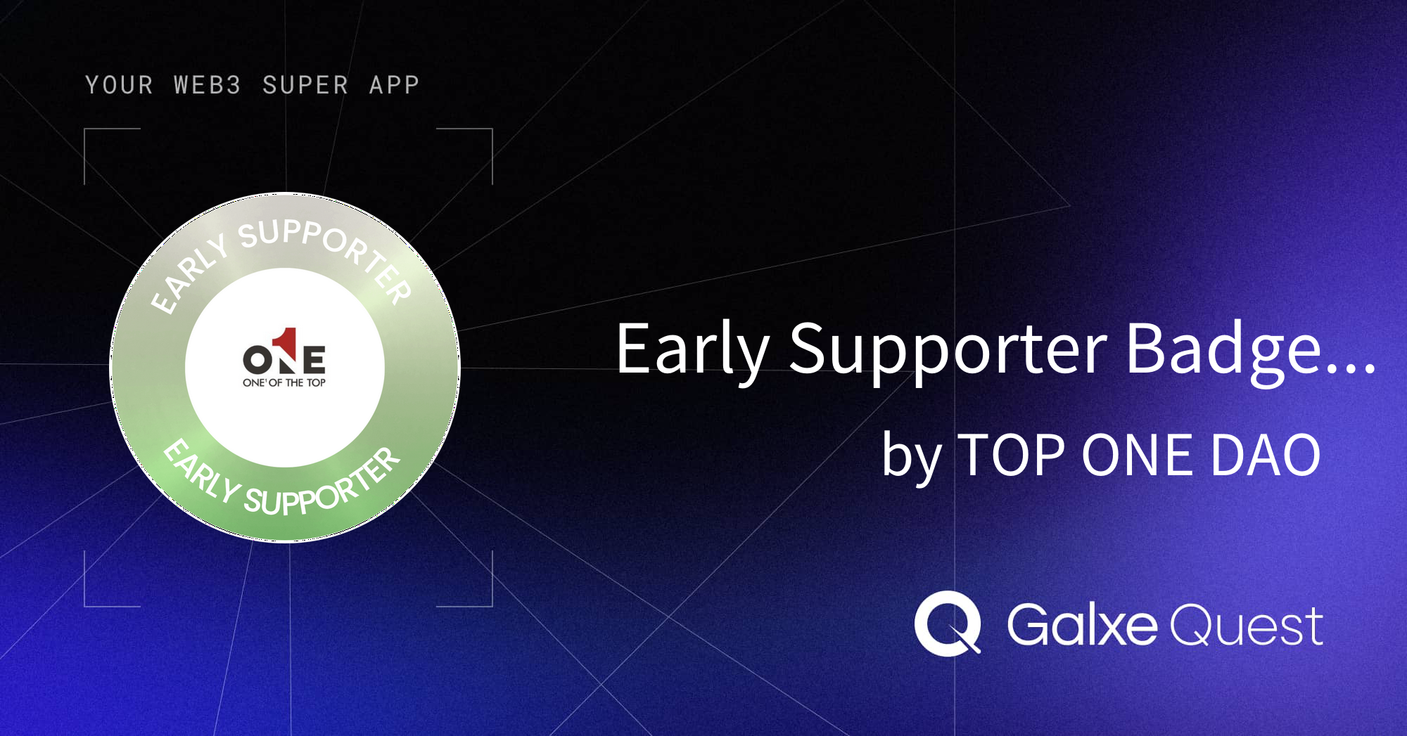 DAO NFT badge rewards