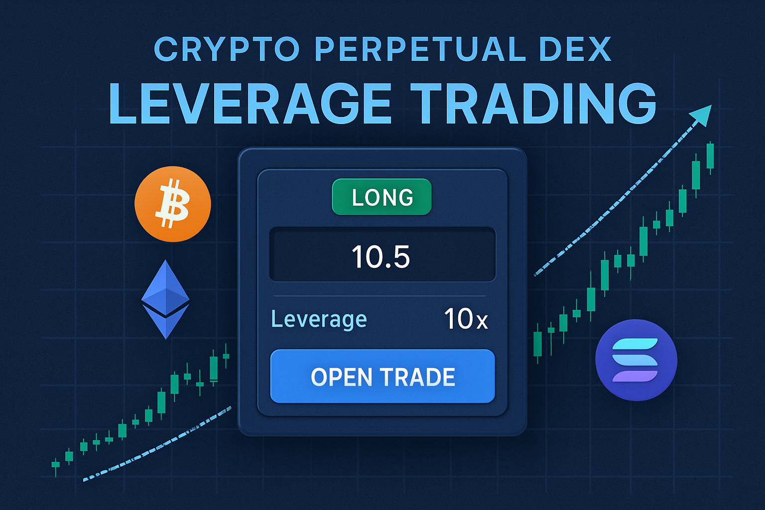 Crypto perpetual DEX leverage trading