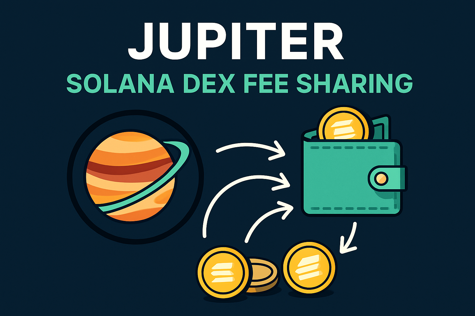 Jupiter Solana DEX fee sharing