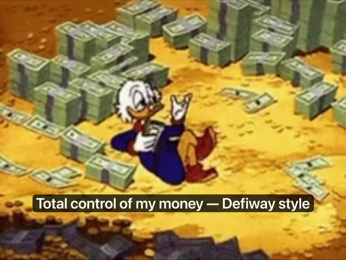 Defiway bridge USDT Ethereum TON