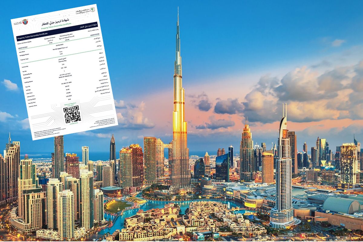 Prypco Mint Dubai Land Department tokenized real estate