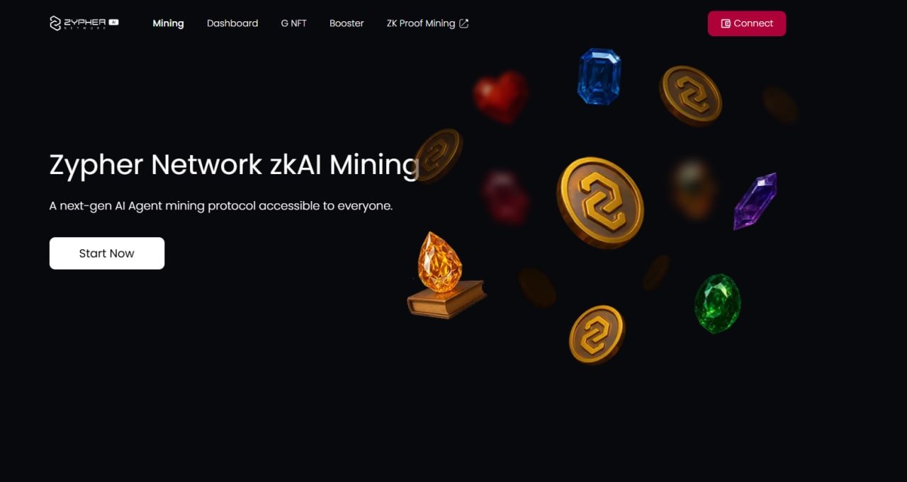 Zypher on-chain game engine AI demo