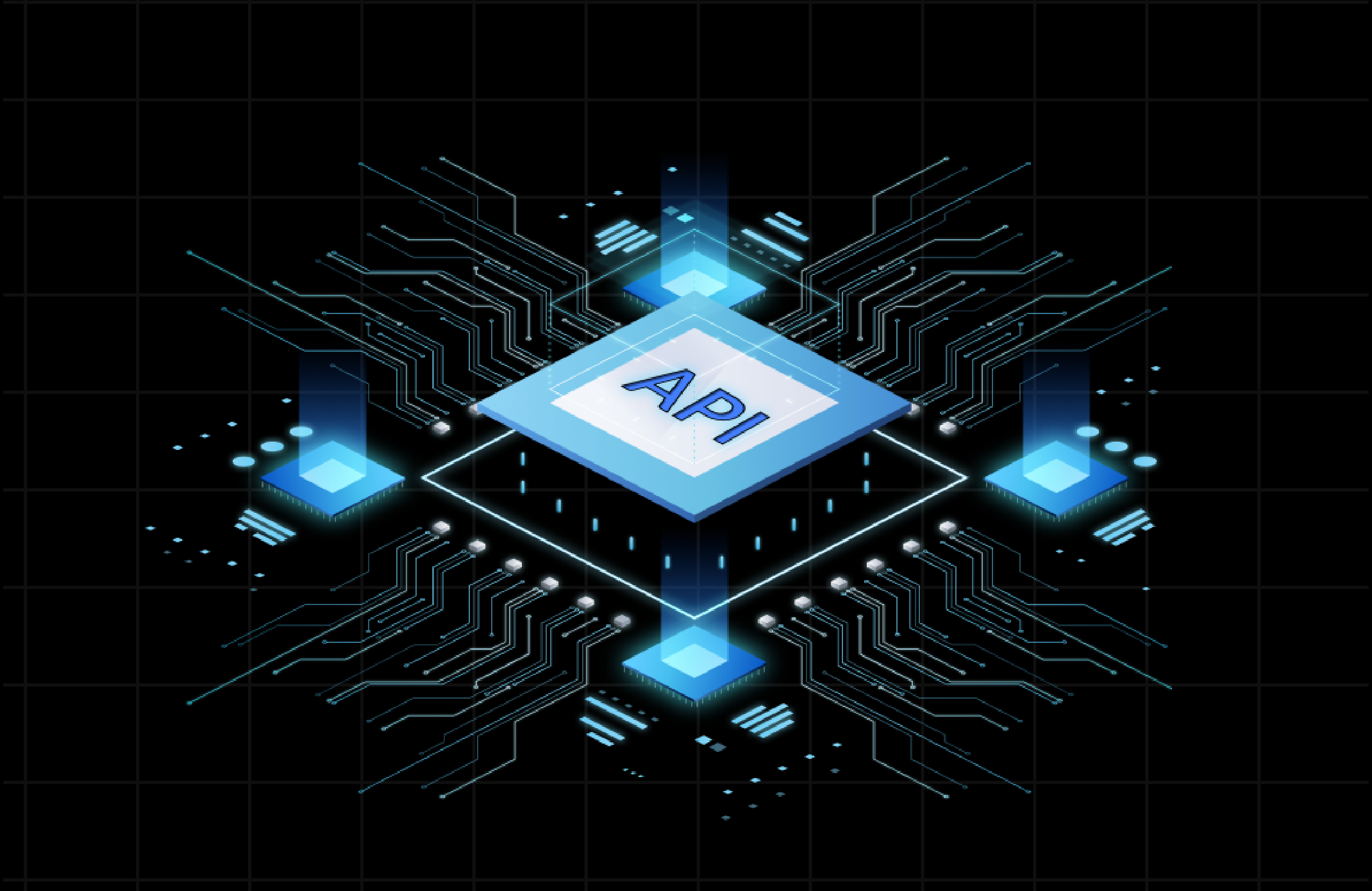 API integration SDK crypto exchange icon