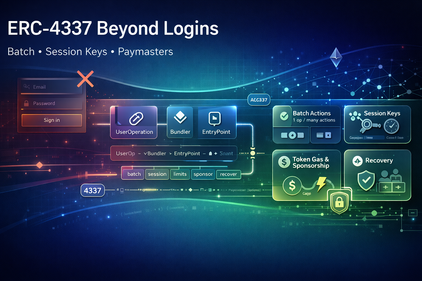 ERC-4337 paymaster sponsorship rules