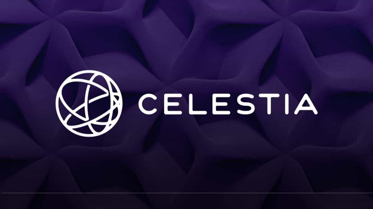 Celestia blockchain data availability logo