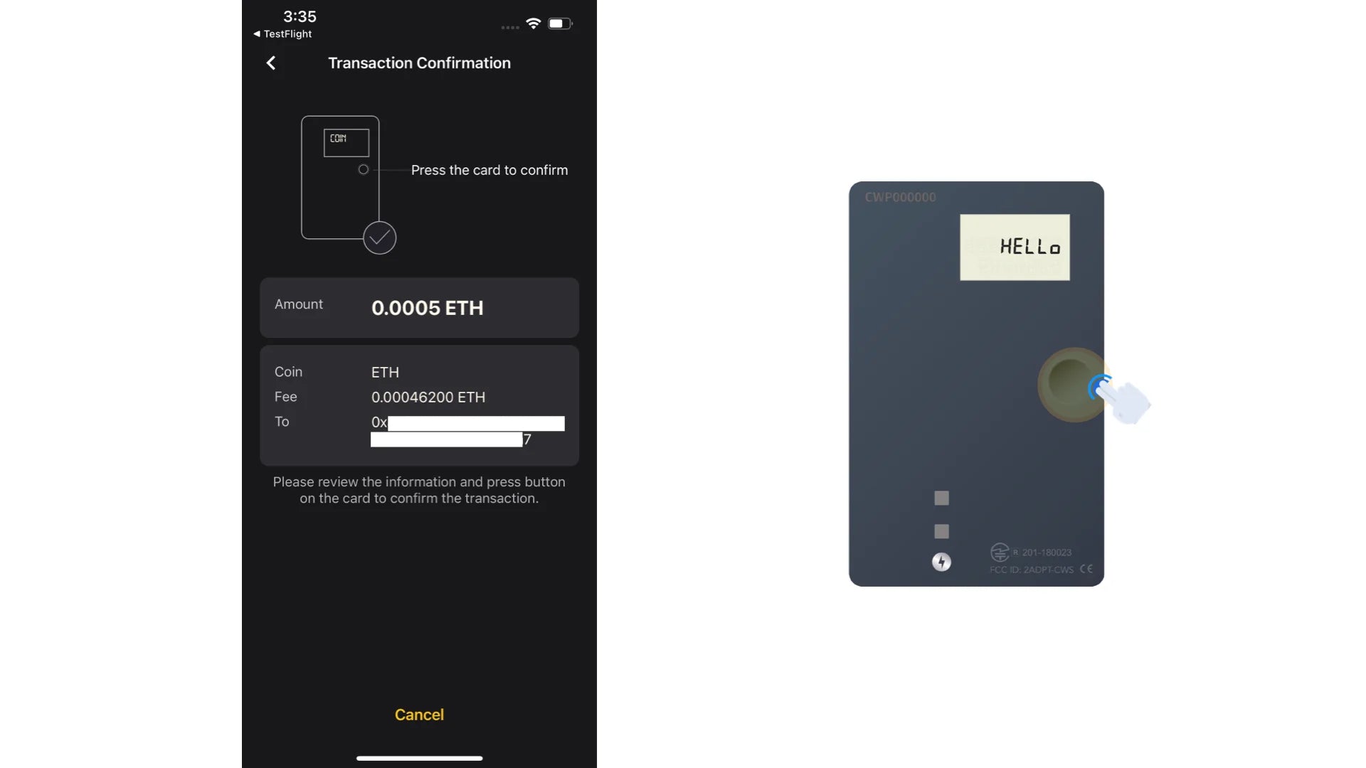 Rabby wallet MEV protection user interface