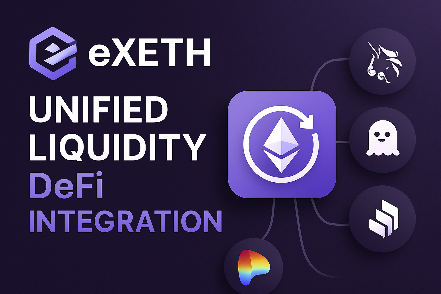 eXETH unified liquidity DeFi integration