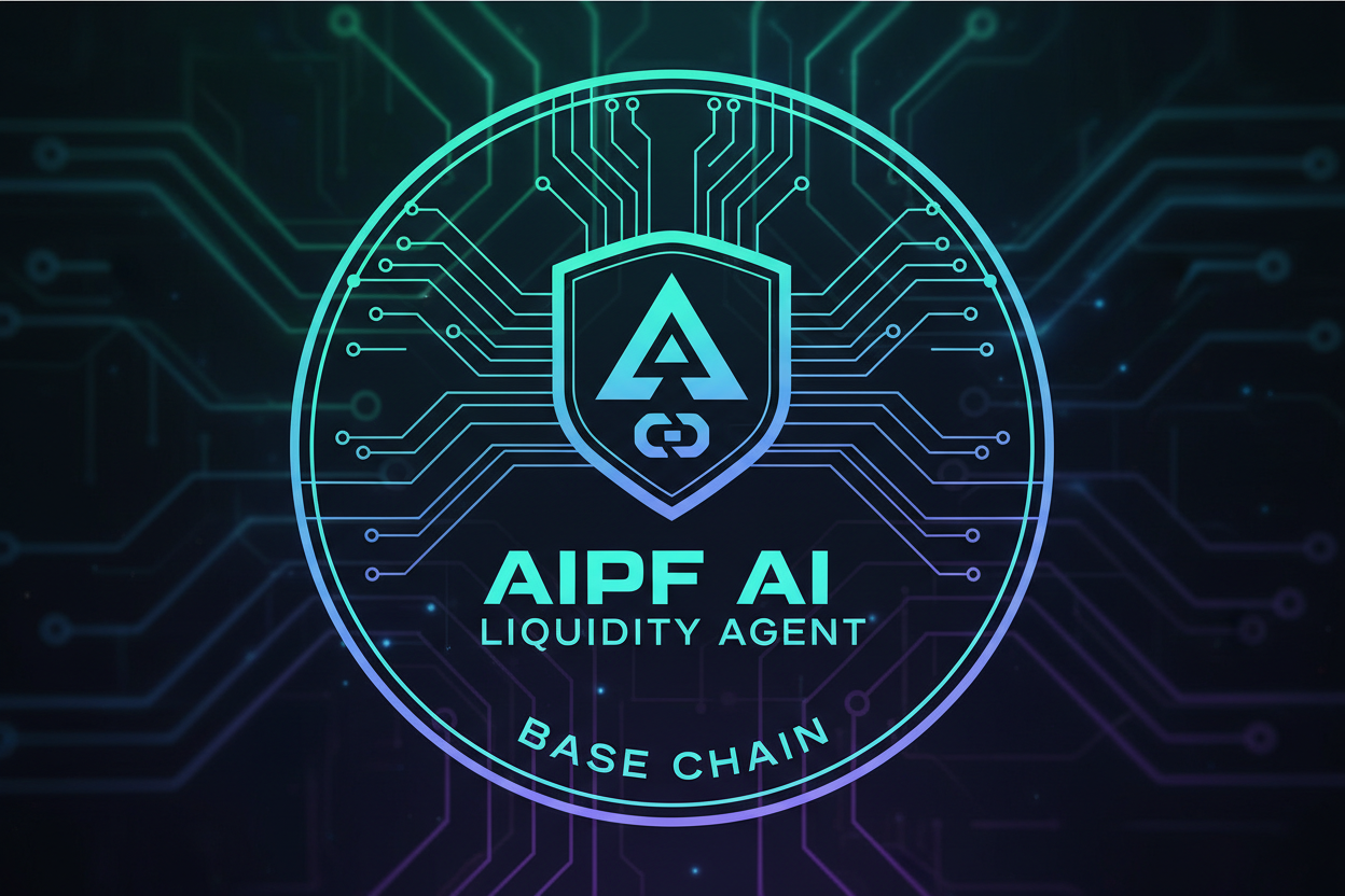 AIPF AI liquidity agent Base chain icon