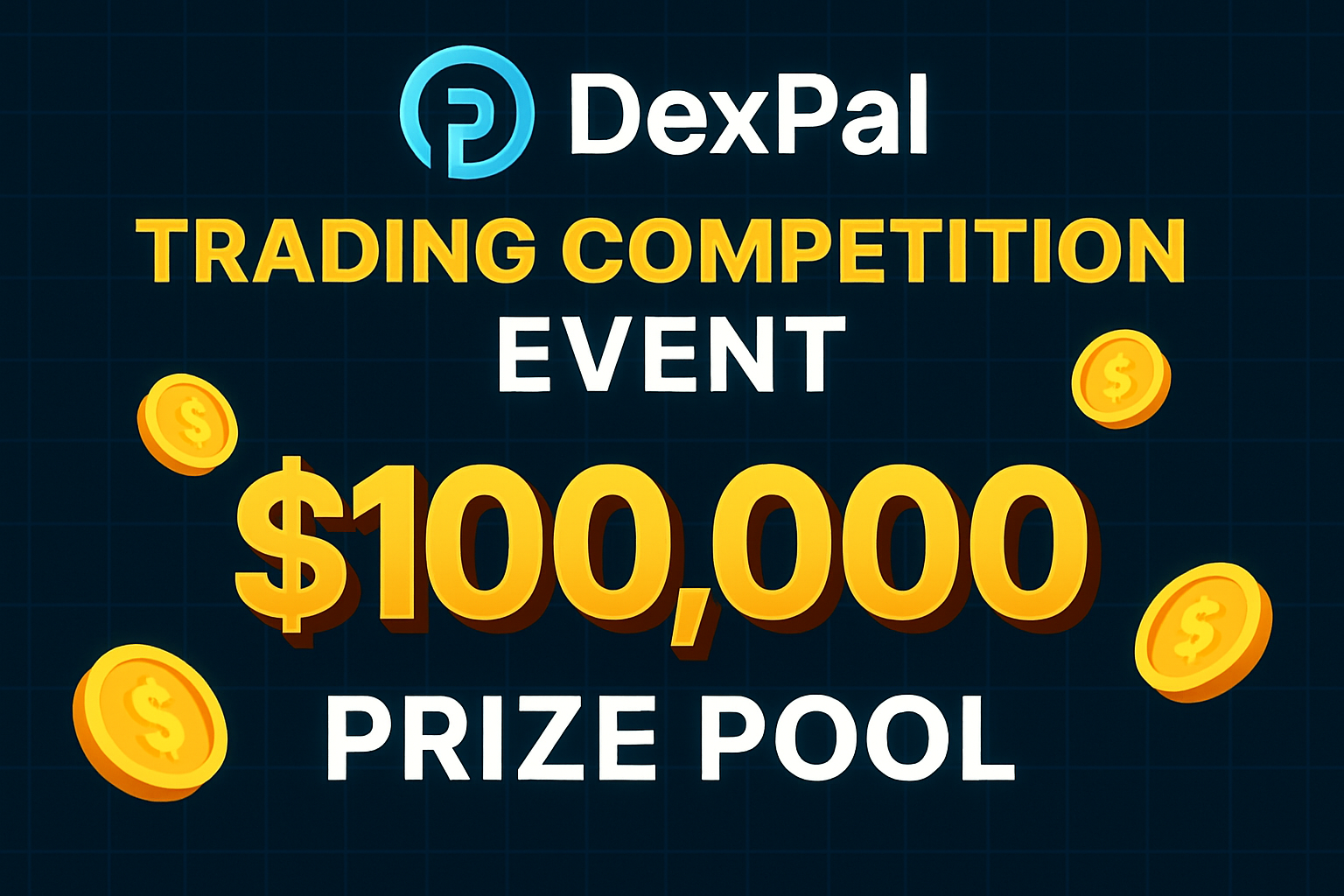 DexPal trading competition event screenshot