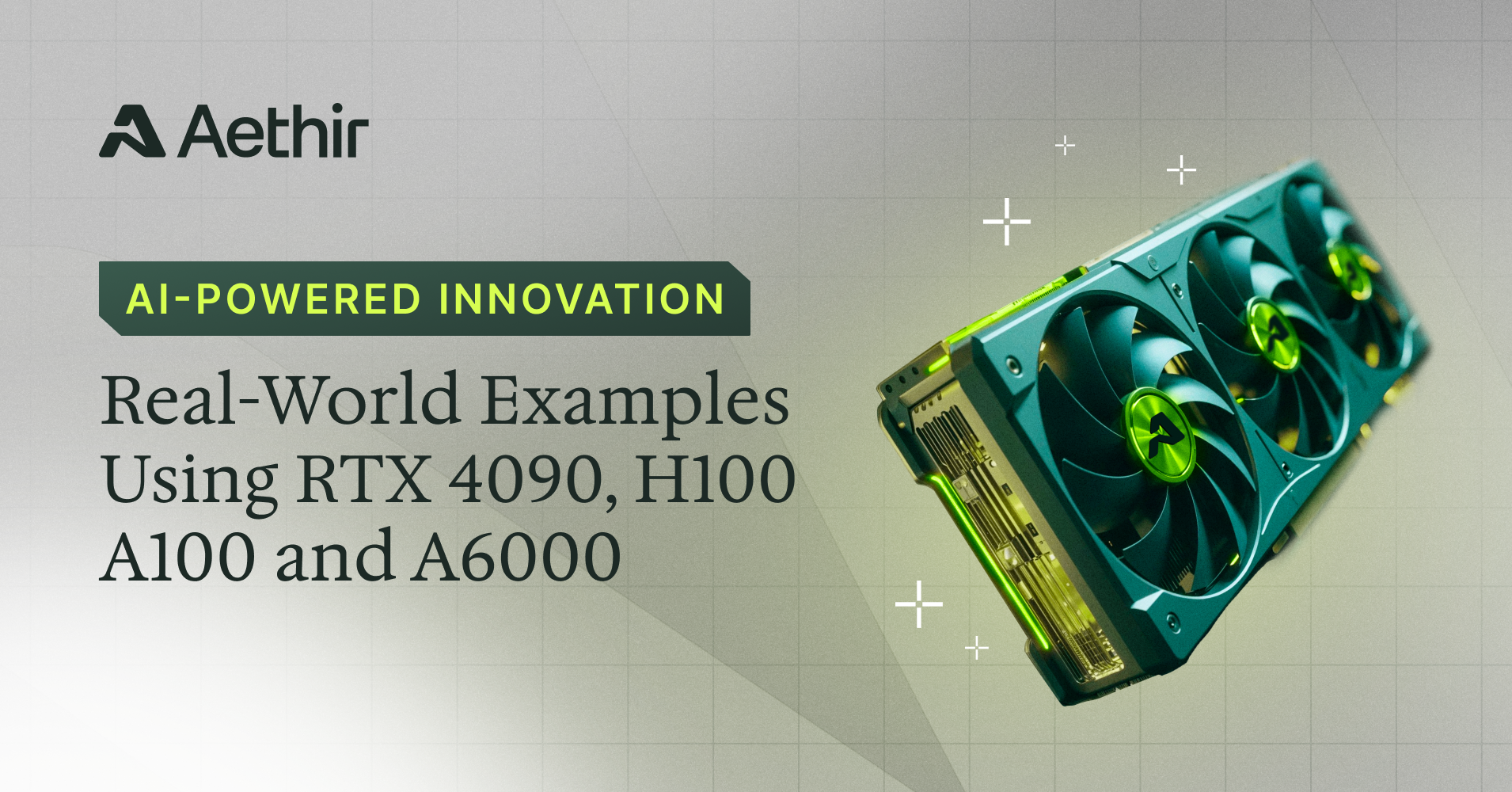 High VRAM GPU RTX 4090 for AI DePIN