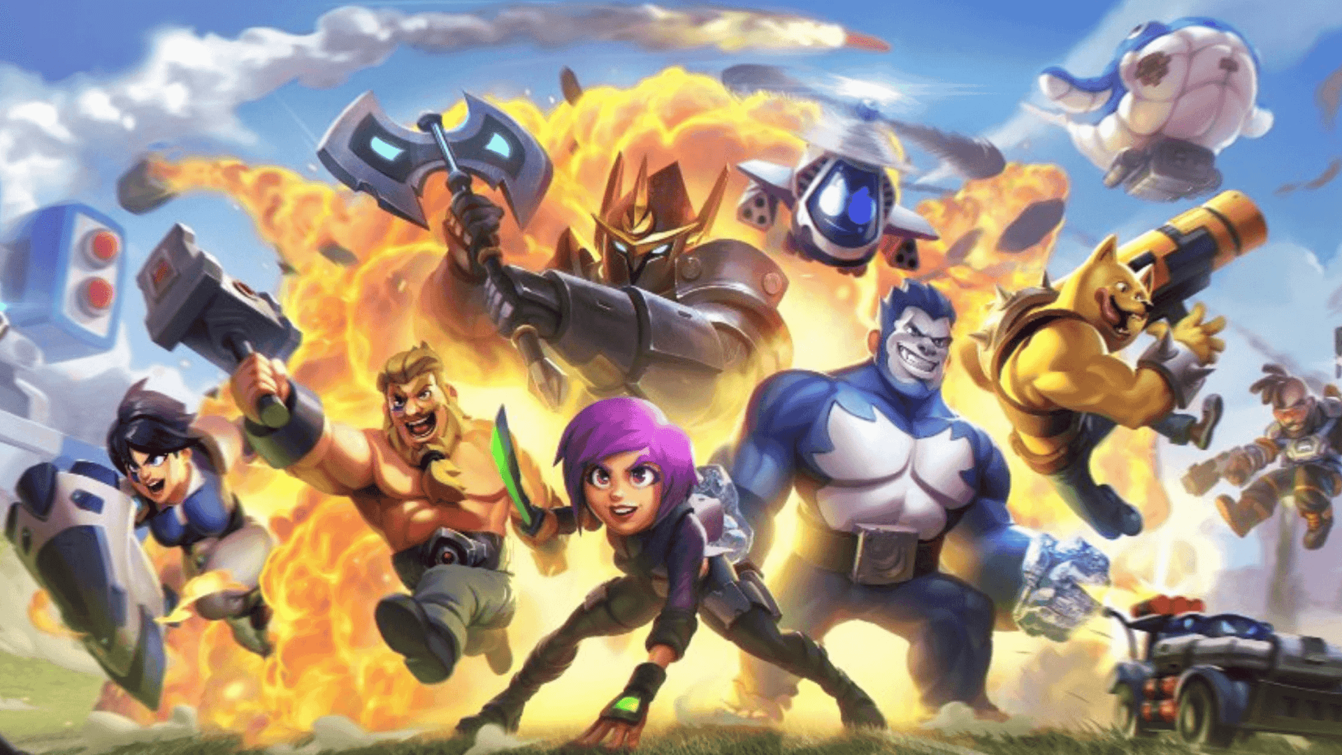 Heroes of Mavia gameplay battles