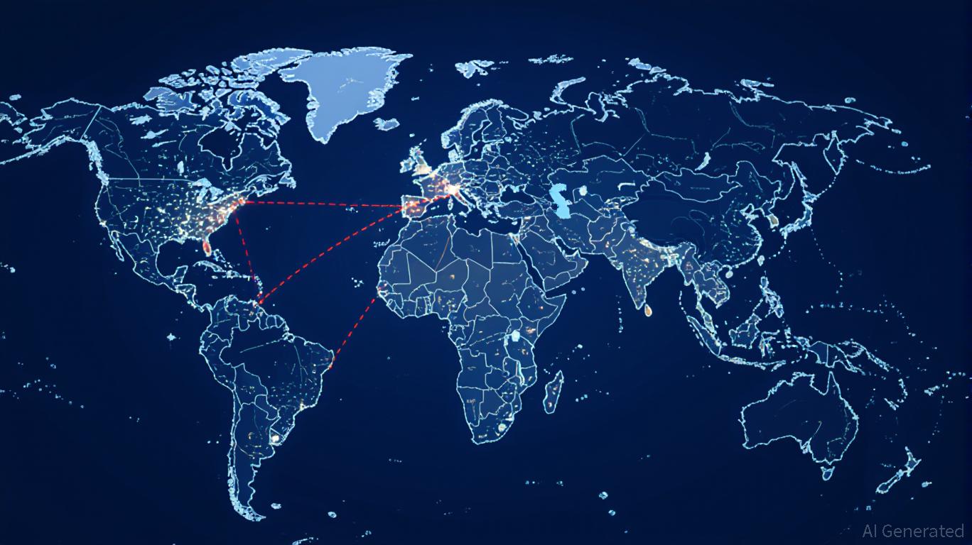 Global map highlighting stablecoin adoption